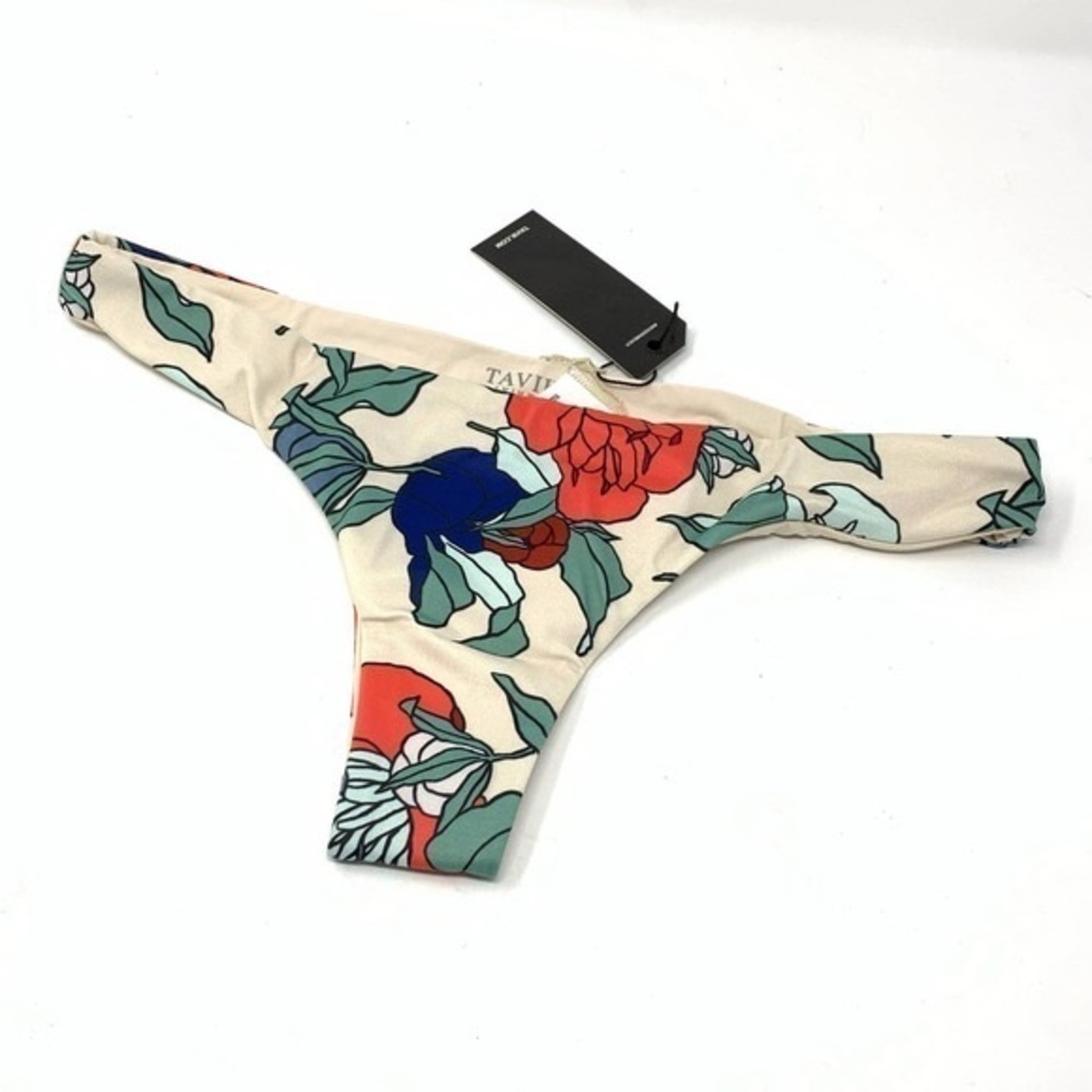 Tavik ALI‎ mini swim bottom emma floral tapioca SIZE L NWT